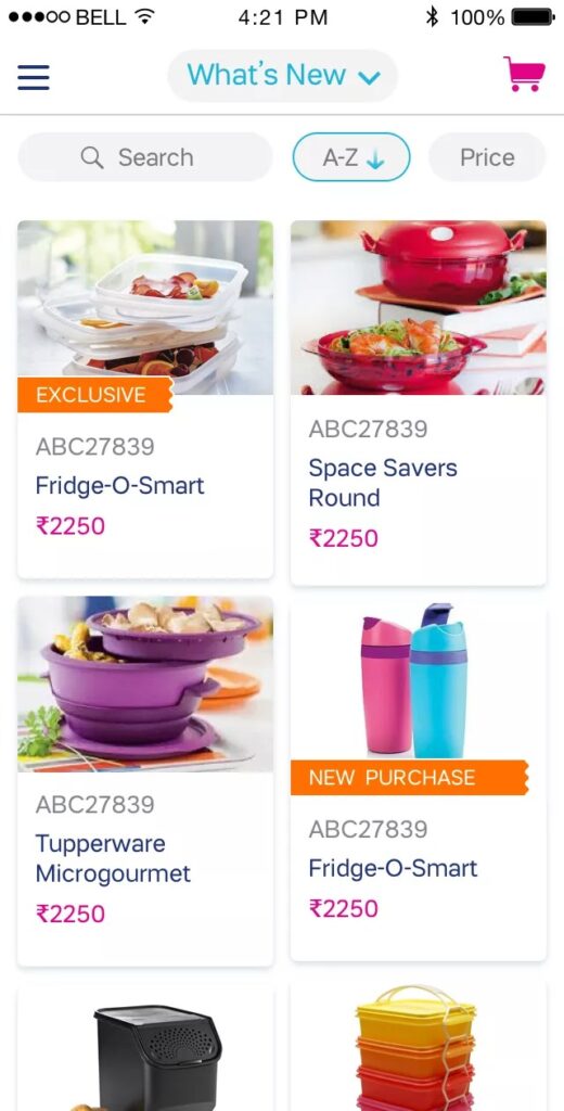 tupperware prototype
